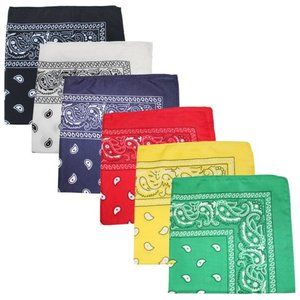 Multi-colored Unisex Bandanas NWOT